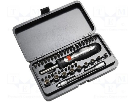 Instrumente Atelier - Set chei capete de surubelnita 42 bucati