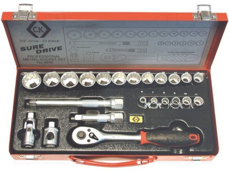 Instrumente Atelier - Set chei tubulare 23 bucati oţel crom-vanadium