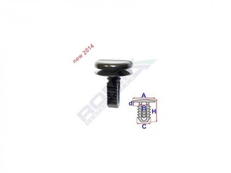 Echipamente atelier - Set clipsuri portiera 5 bucati C60648 BMW