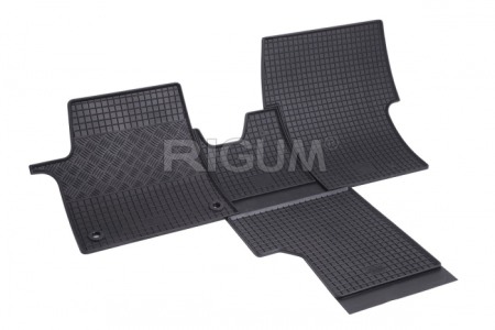 Accesorii interior - Set Covorase cauciuc fata Toyota ProAce Verso/ Opel Zafira Life/ Peugeot Traveller/ Citroen Spacetourer