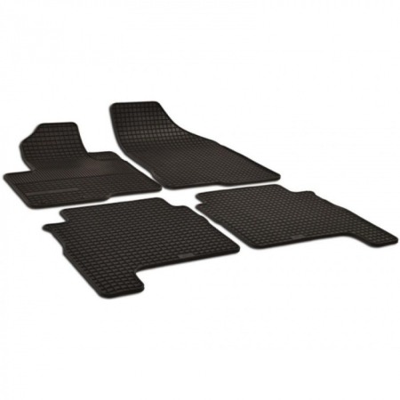 Set covorase cauciuc negru Hyundai Santa Fe II [2]