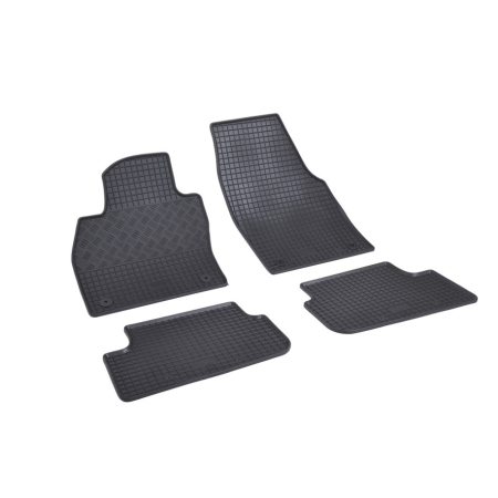 Covorase cauciuc auto dedicate - Set covorase cauciuc Seat Ibiza / VW Polo VI 2017-