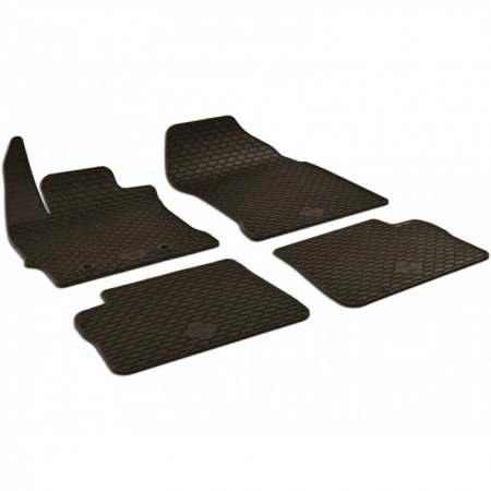 Accesorii interior - Set Covorase cauciuc Toyota Auris 2 (E180), 2013-2018, Gumarny Zubri Cehia