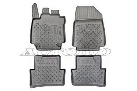 Accesorii interior - Set covorase tip tavita dedicate Renault Captur I