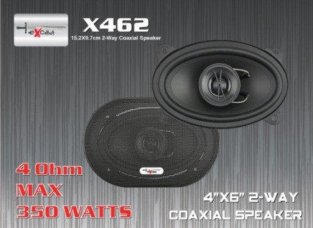 X462 DIFUZOARE COAXIALE EXCALIBUR 4x6", 100W RMS [1]