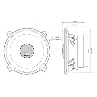 Set Difuzoare coaxiale 13cm MTX TX450C [4]