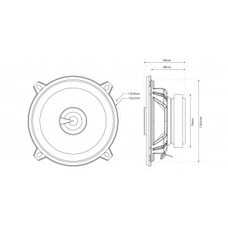 Set Difuzoare coaxiale 13cm MTX250C [3]