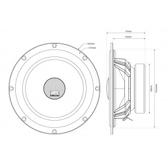 Set Difuzoare coaxiale 16.5cm MTX TX465C [4]