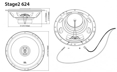 Set difuzoare rotunde 16.5 cm Stage2 624 [1]