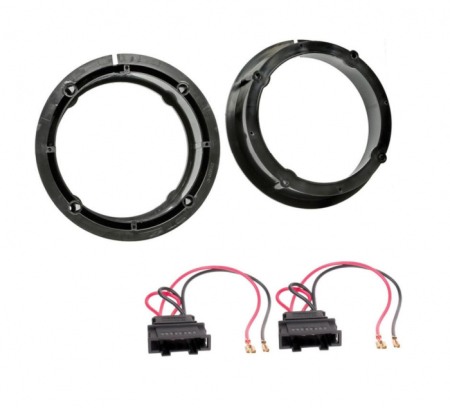 Accesorii Sisteme Audio - Set inele adaptoare difuzoare + mufa adaptor difuzor VW Golf IV