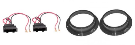 Pachete Audio - Set inele boxe cu mufa difuzor VW Skoda 