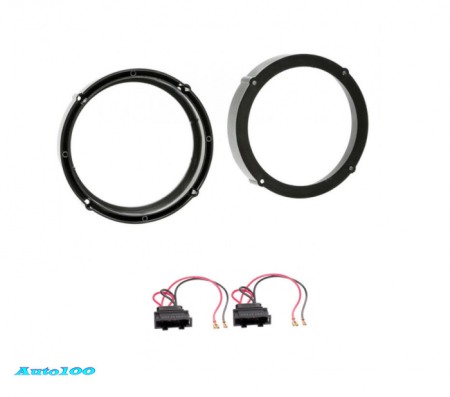 Accesorii Sisteme Audio - Set inele difuzoare 165mm  Skoda Fabia II dupa 2007