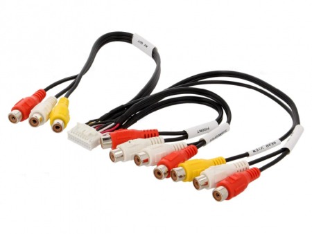 Accesorii Sisteme Audio - Set mufe auxiliare Kenwood KVT-512 20 pini, KENWOOD.03