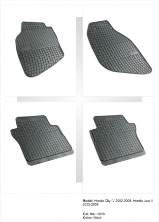 Accesorii interior - Set Presuri auto din cauciuc Honda Jazz I / City IV