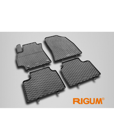 Accesorii interior - Set presuri cauciuc dedicate Kia K4 Hatchback, 2026-prezent, Rigum Cehia (inclusiv Mild Hybrid)