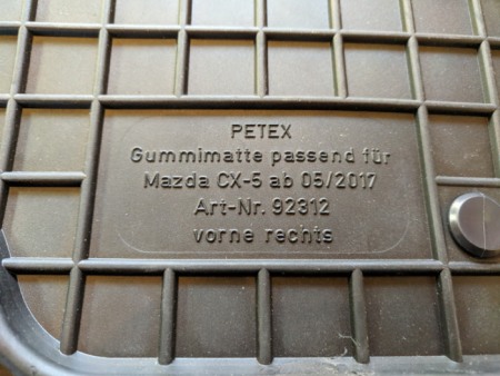 Set presuri cauciuc Petex dedicate Mazda CX5 II [3]