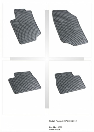 Set presuri cauciuc Peugeot 207 [1]