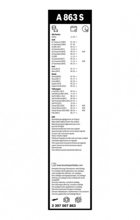 SET STERGATOARE AEROTWIN 650/450 MM 3 397 007 863 [1]