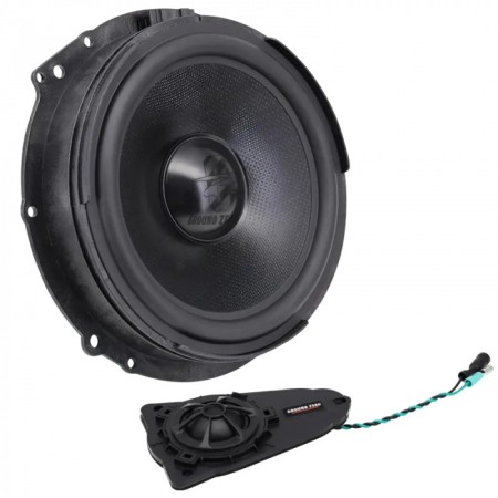 Car Audio - GZCS 200.2VW-T5/T6 DIFUZOARE COMPONENTE GROUND ZERO DE 20CM PENTRU VW T5/T6