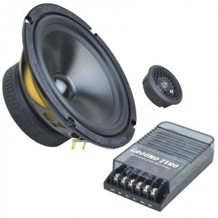Car Audio - Sistem de difuzoare cu componente SQ cu 2 căi de 165 mm  GZRC 165,2 mp Ground Zero
