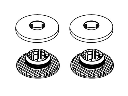 Accesorii interior - Sistem de fixare covorase Mazda (Bej)