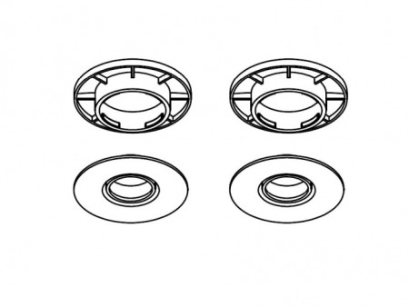 Accesorii interior - Sistem de fixare covorase Mercedes (Bej)