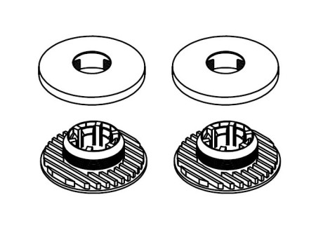 Accesorii interior - Sistem de fixare covorase Volvo (Bej)