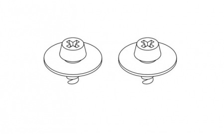 Accesorii interior - Sistem de fixare covorase VW (rotund - surub) Bej