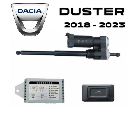Incalzire scaune - Sistem de ridicare și închidere portbagaj automat din buton și cheie Dacia Duster 2018 - 2023