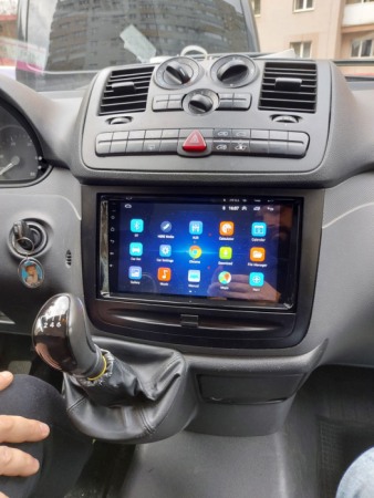 Sistem navigatie Android 9" Mercedes Vito W639 RAM 1G [2]