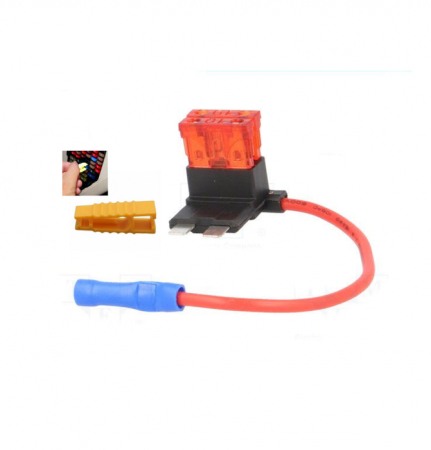 Echipamente atelier - Soclu siguranta dubla ATO 2x10A cu cleste extragere siguranta