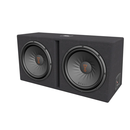 Car Audio/Subwoofere - STAGE 1200D SUBWOOFER JBL IN INCINTA DUBLA DE 12″ (2x30cm), 1000W