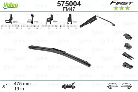 Accesorii auto - STERGATOR VALEO MULTICONNECTION FB 475 MM FM47 575004