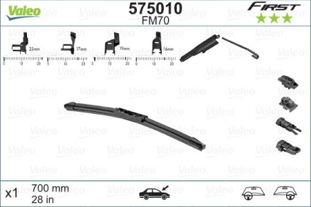 Accesorii auto - STERGATOR VALEO MULTICONNECTION FB 700 MM FM70 575010