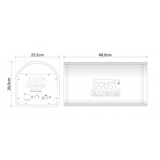 Subwoofer activ MTX TRT8P [4]