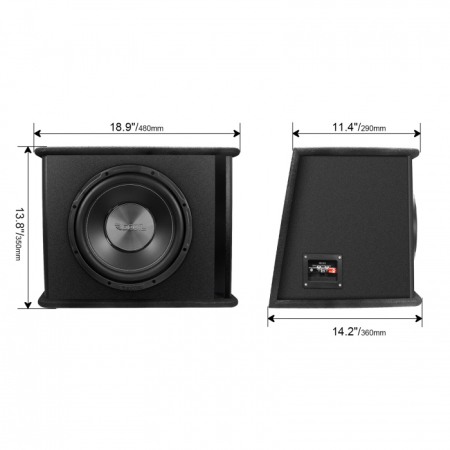 RS 10 SUBWOOFER RECOIL DE 25CM (10″), 600W [4]