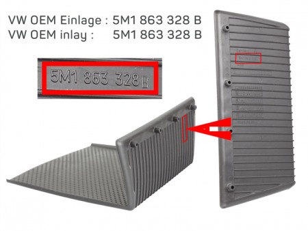 Suport incarcare wireless VW Tiguan I / Golf Plus 5W 241320-53-1 [3]