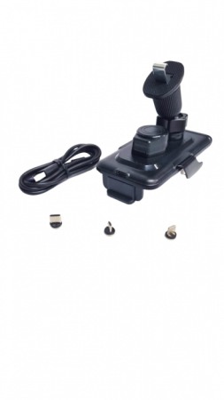 Suport telefon auto cu incarcator Wireless si Standard, deschidere automata acumulator [2]