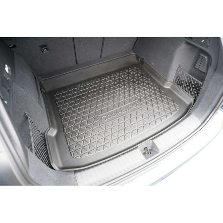 Tavite portbagaj auto - Tavă portbagaj dedicată Audi Q6 e-tron (GF) / Q6 Sportback e-tron electric, 2025-prezent, Cool Liner™ Aristar