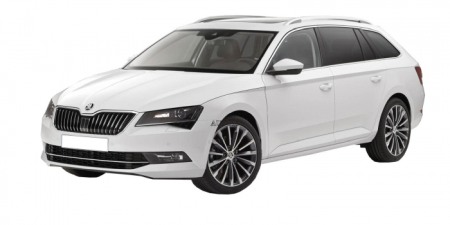 Tava portbagaj dedicata Skoda Superb III Combi Premium (low) [4]