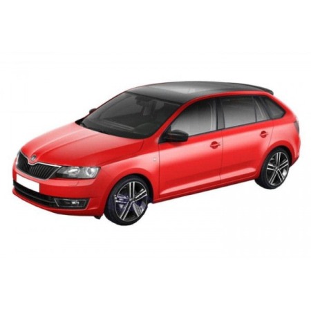 Tavita portbagaj Guardliner Skoda Rapid Spaceback portbagajul mai jos [3]