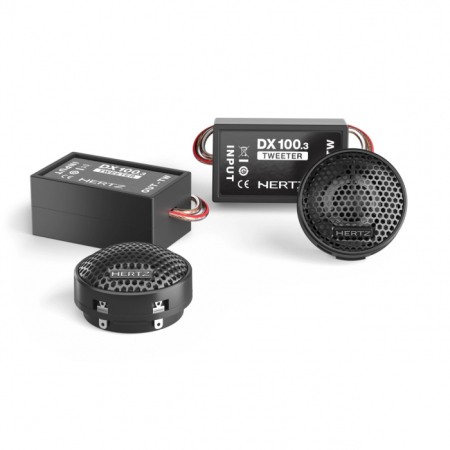 Car Audio - Tweeter auto Hertz Dieci DT 24.3, set componente, 24 mm, 80 W, 4Ω, 2 tweetere