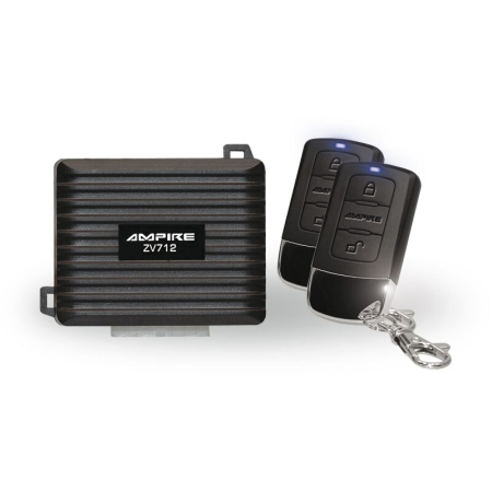 Securitate auto/Inchideri centralizate - ZV712 Modul inchidere centralizata Ampire cu 2 telecomenzi