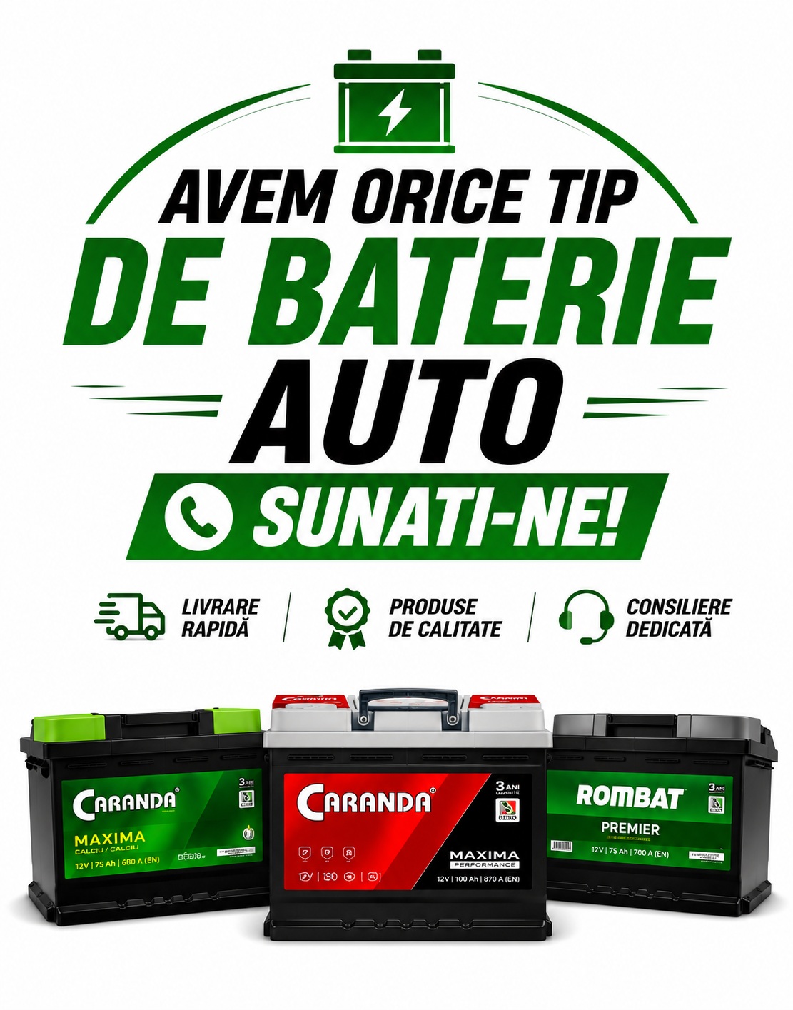 Baterii Auto