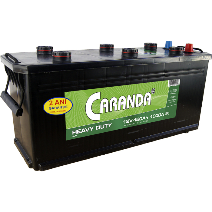 Baterie camioane 12V 150Ah 1000A INGUSTA CARANDA HEAVY DUTY [3]