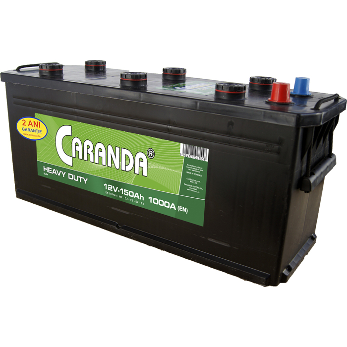 Baterie camioane 12V 150Ah 1000A INGUSTA CARANDA HEAVY DUTY [2]