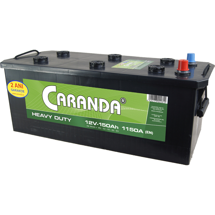 Baterie camioane 12V 150Ah 1150A CARANDA HEAVY DUTY [2]