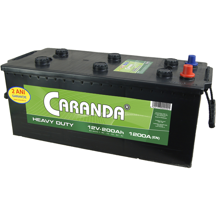Baterie camioane 12V 200Ah 1200A CARANDA HEAVY DUTY [2]
