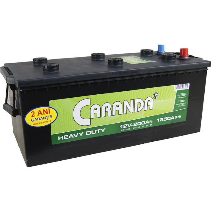 Baterie camioane 12V 200Ah 1250A CARANDA HEAVY DUTY [3]
