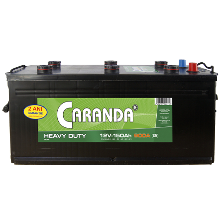 Caranda Heavy Duty - Baterie camioane 12V 150Ah 900A INGUSTA CARANDA HEAVY DUTY